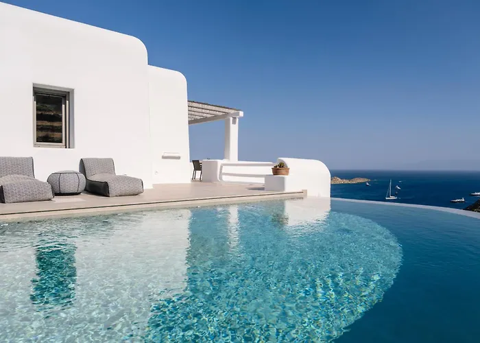 Σπίτι διακοπών Camelia 2 - Psarou View - Private Pool And Jacuzzi *