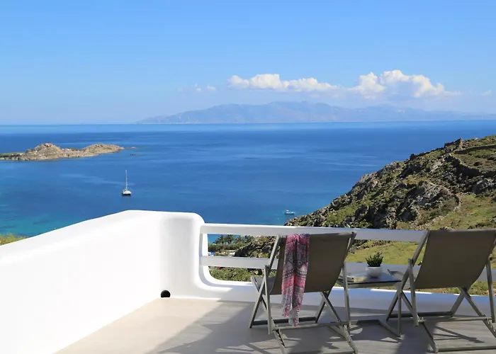 Camelia 2 - Psarou View - Private Pool And Jacuzzi * Ψαρού