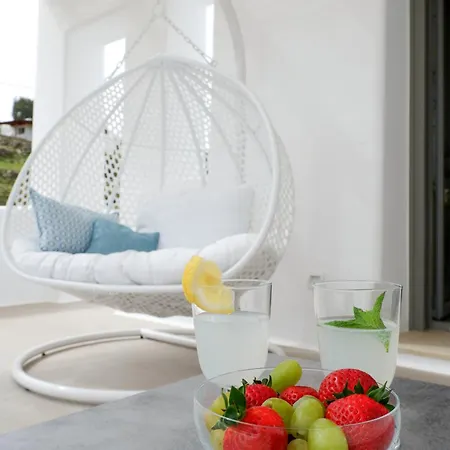펜션 Camelia 2 - Psarou View - Private Pool And Jacuzzi