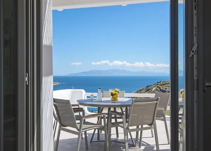 Camelia 2 - Psarou View - Private Pool And Jacuzzi Tatil Evi