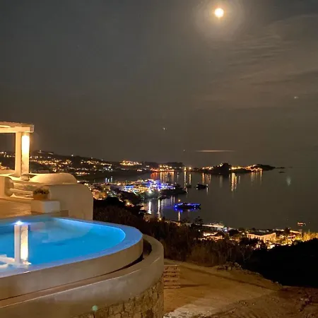 Camelia 2 - Psarou View - Private Pool And Jacuzzi